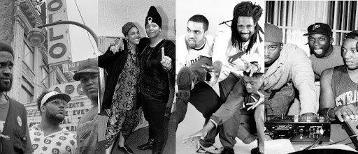 De La Soul, Monie Love & Queen Latifah, The Jungle Brothers, A Tribe Called Quest